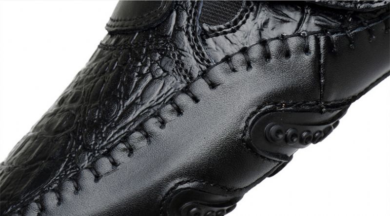Elias Heren Loafers Dress Schoenen - Zwart