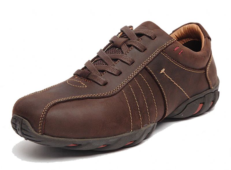 Elio Heren Casual Oxfords - Koffie