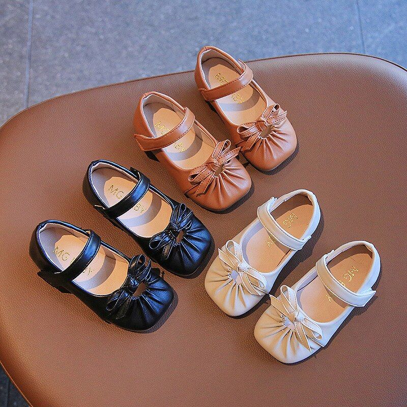 Elisa Meisjes Platte Schoenen - Zwart