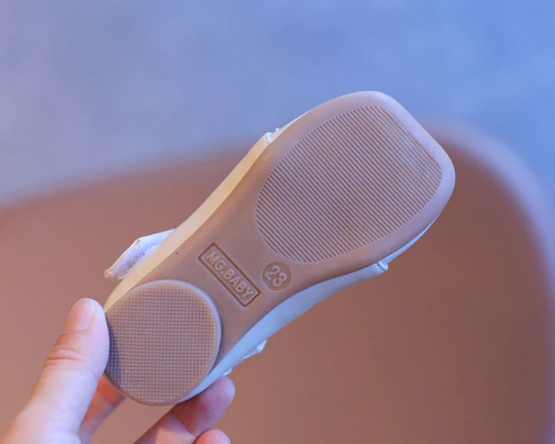 Elisa Meisjes Platte Schoenen - Zwart