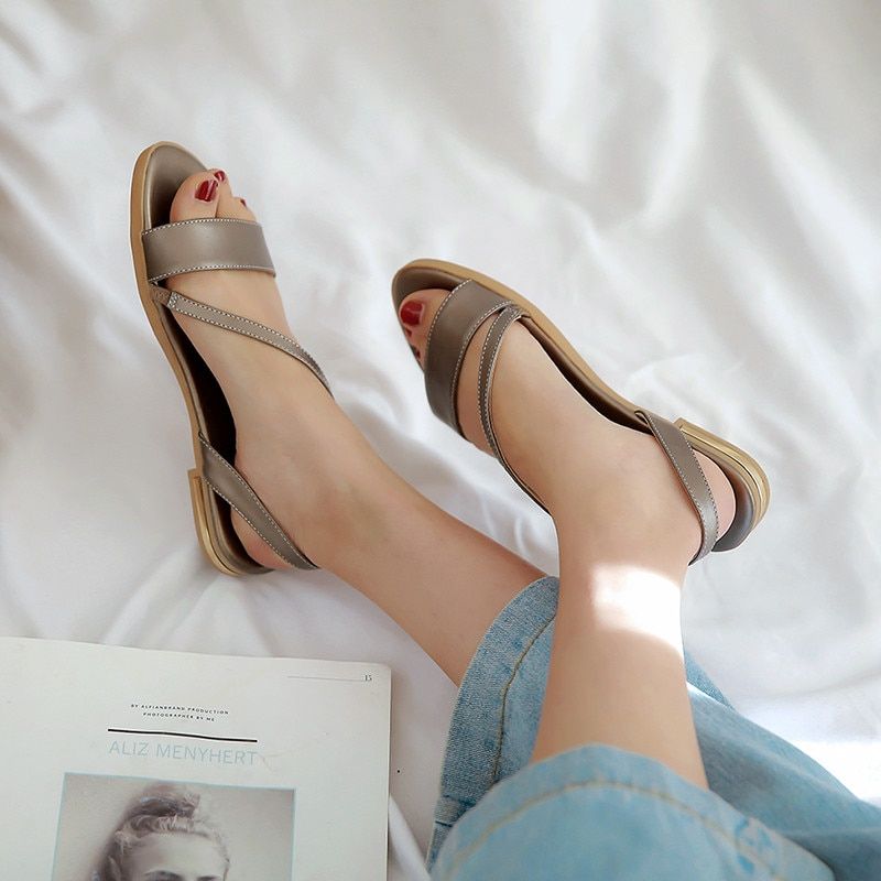 Eliza Dames Sandaal - Beige