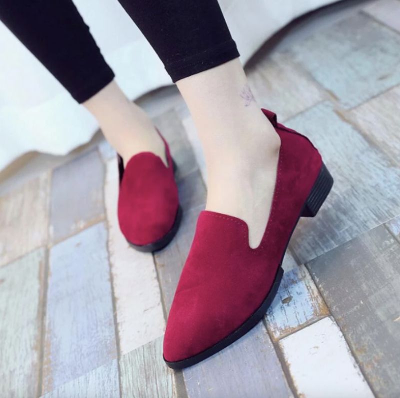 Elizabeth Dames Loafer Schoenen - Rood