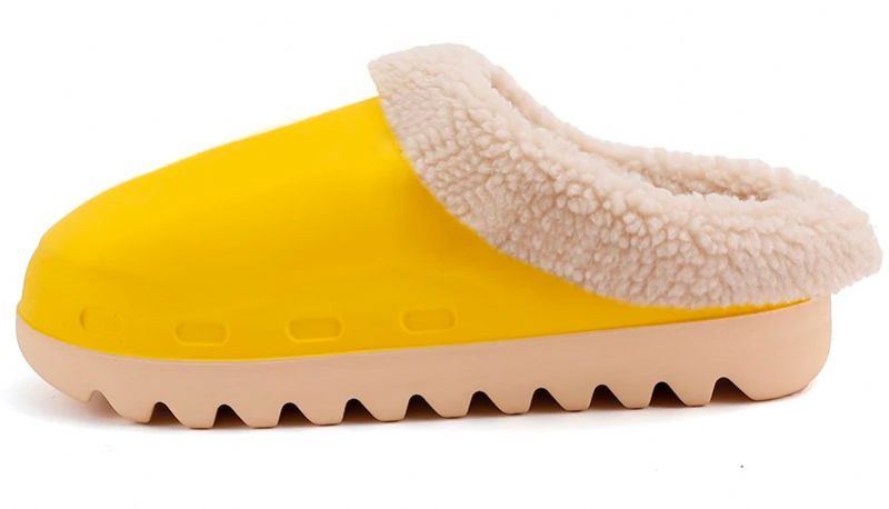 Elmer Heren Winter Slipper - Geel