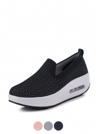 Elmira Dames Instapper Platform Schoenen