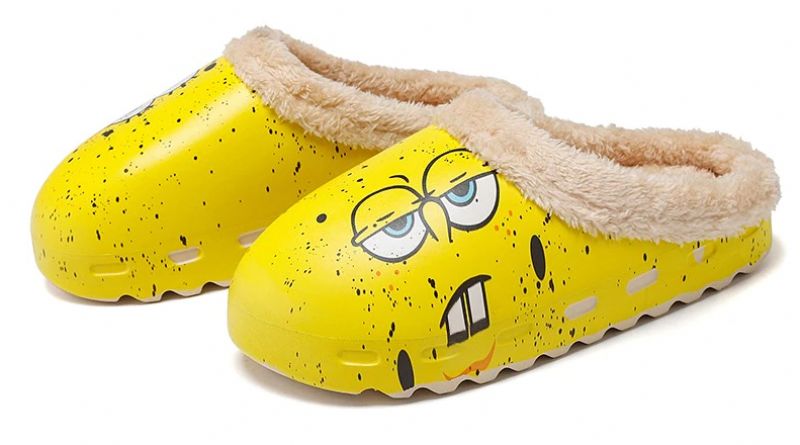 Elmo Dames Unisex Winterpantoffel - Beige 1