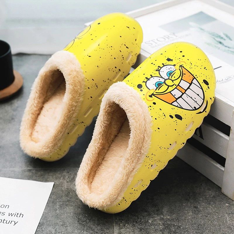Elmo Heren Unisex Winterslipper - Grijs 2