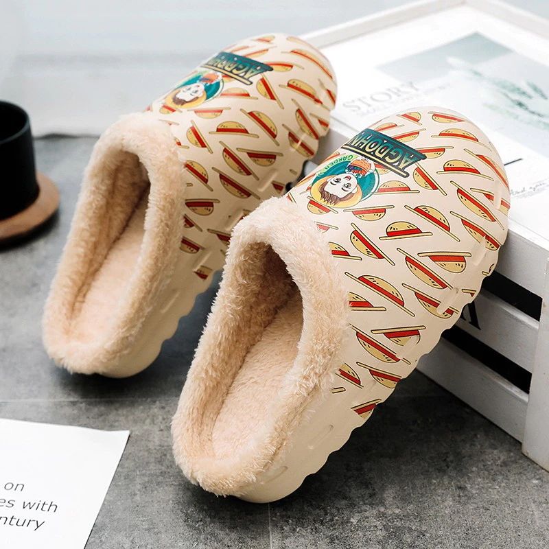 Elmo Heren Unisex Winterslipper - Grijs 2