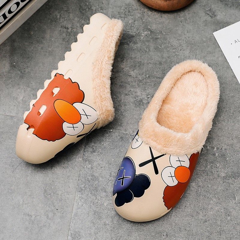 Elmo Heren Unisex Winterslipper - Grijs 2