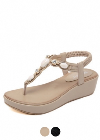 Elsa Dames Wedge Hak Sandaal