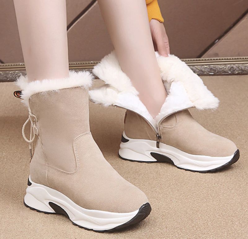 Elsy Dames Laarzen Zwarte Schoenen - Zwart 1