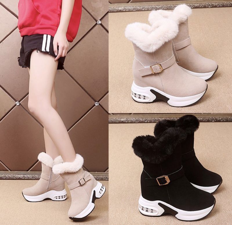 Elsy Dames Laarzen Zwarte Schoenen - Zwart 1