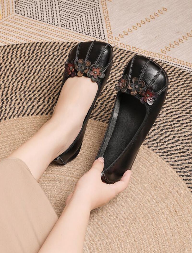 Elsy Dames Platte Schoenen - Groen