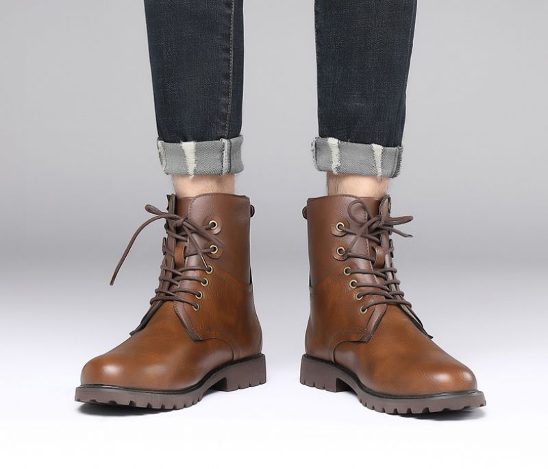 Elver Heren Fashion Laarzen - Koffie