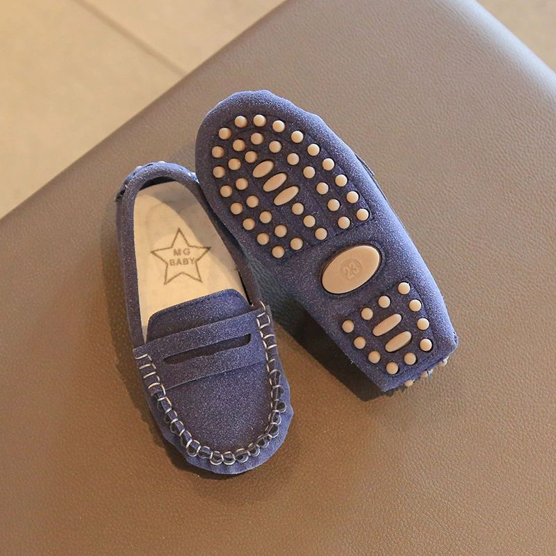 Elzer Jongens Loafers Casual Schoenen - Marineblauw