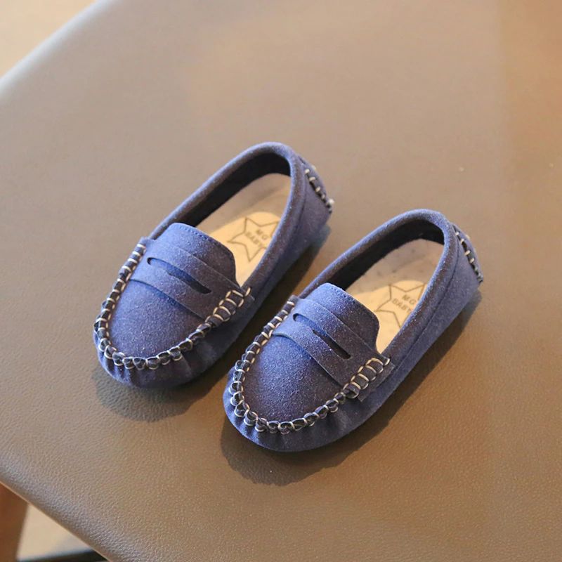 Elzer Jongens Loafers Casual Schoenen - Marineblauw