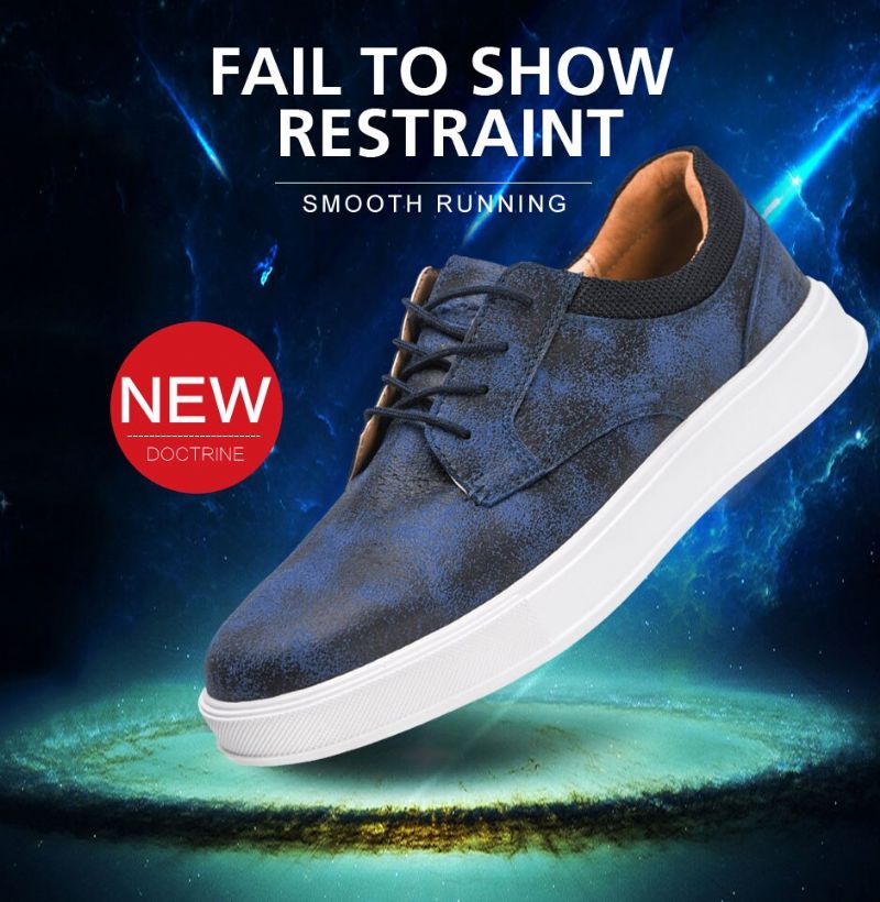 Emanuele Heren Casual Sneakers - Bruin