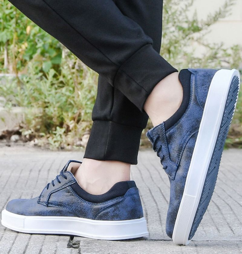 Emanuele Heren Casual Sneakers - Bruin