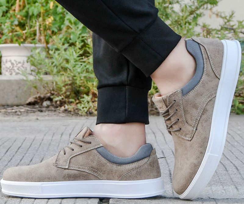 Emanuele Heren Casual Sneakers - Bruin