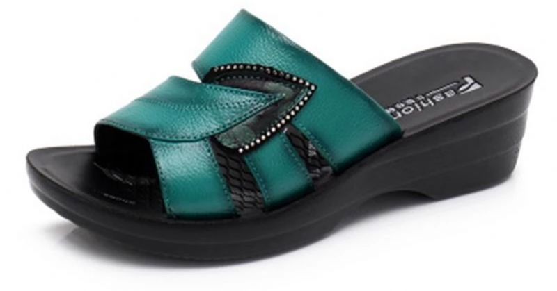 Emi Dames Sandaal - Groen