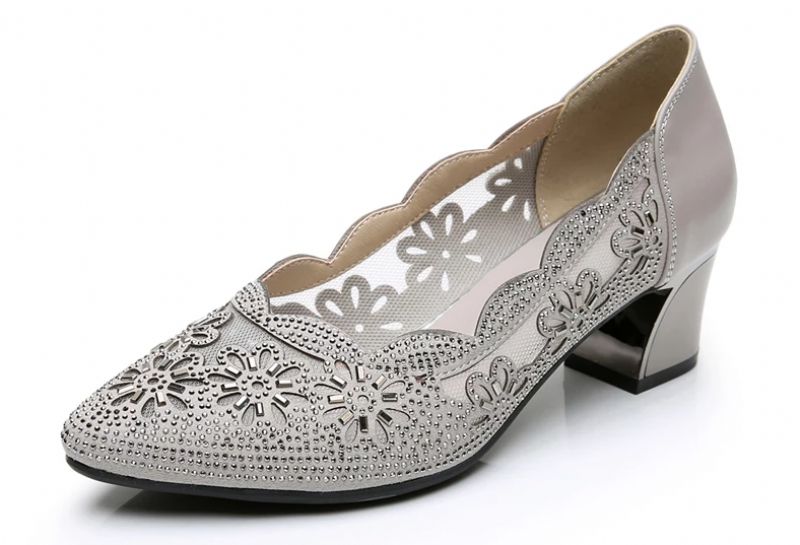 Emiliana Dames Pumps - Grijs