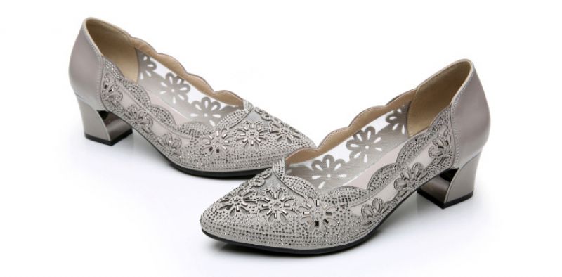 Emiliana Dames Pumps - Grijs