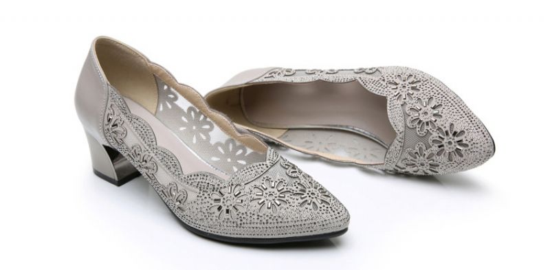 Emiliana Dames Pumps - Grijs