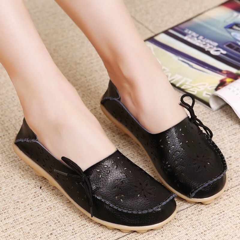 Emma Dames Loafers - Rood