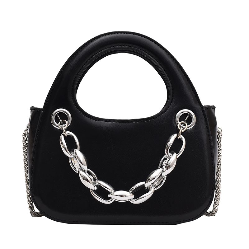 Emperador Dames Designer Leren Mini Handtas - Zwart