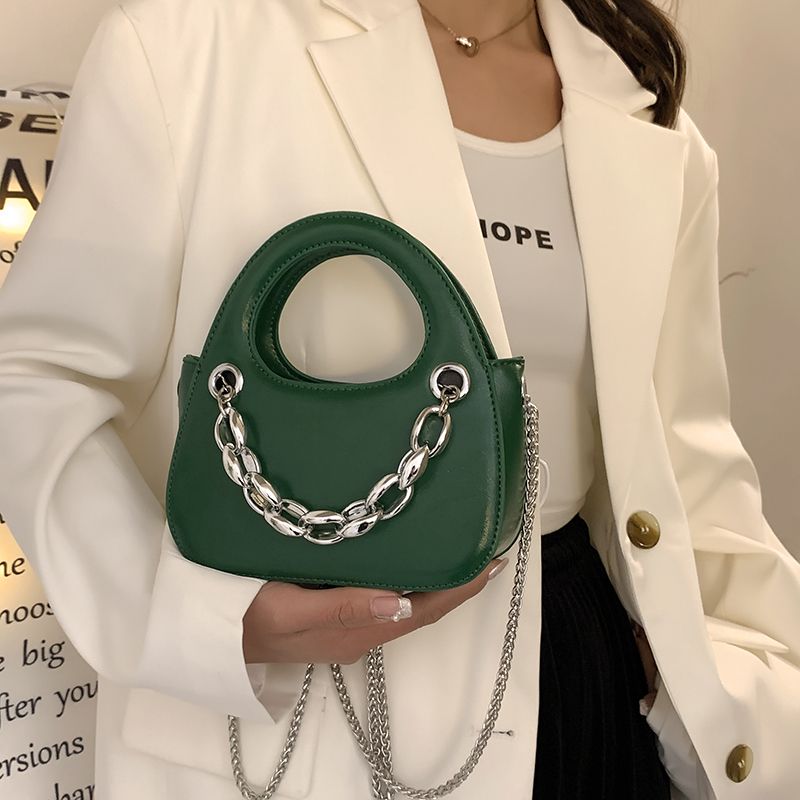 Emperador Dames Designer Leren Mini Handtas - Zwart