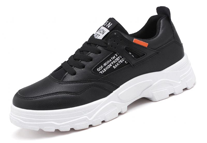 Endry Heren Mode Sneakers - Zwart