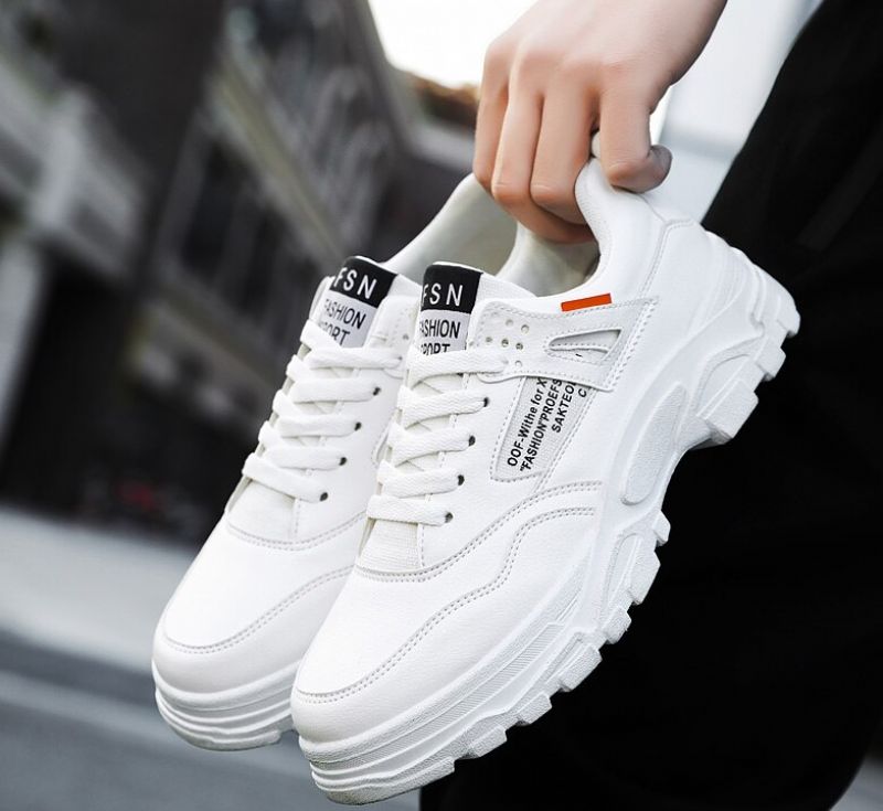 Endry Heren Mode Sneakers - Zwart