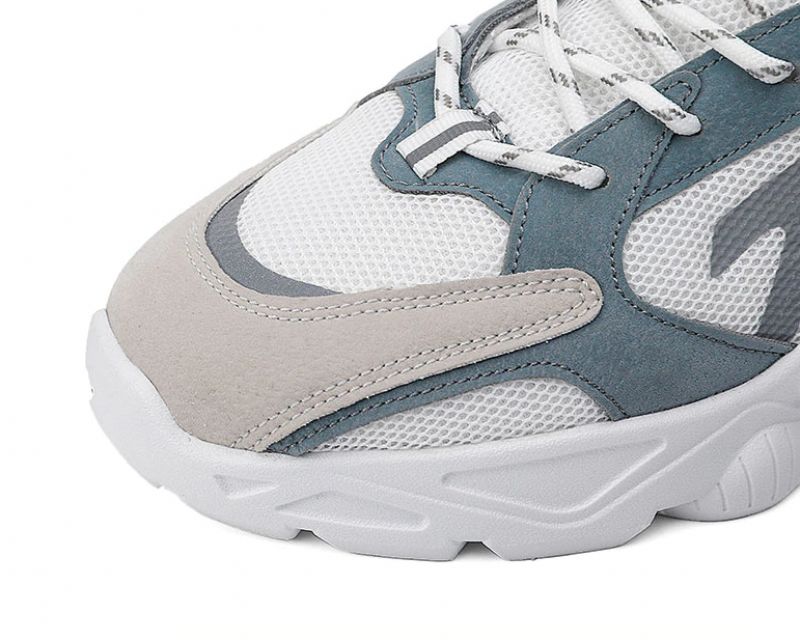 Enid Heren Mode Sportschoenen - Zilver