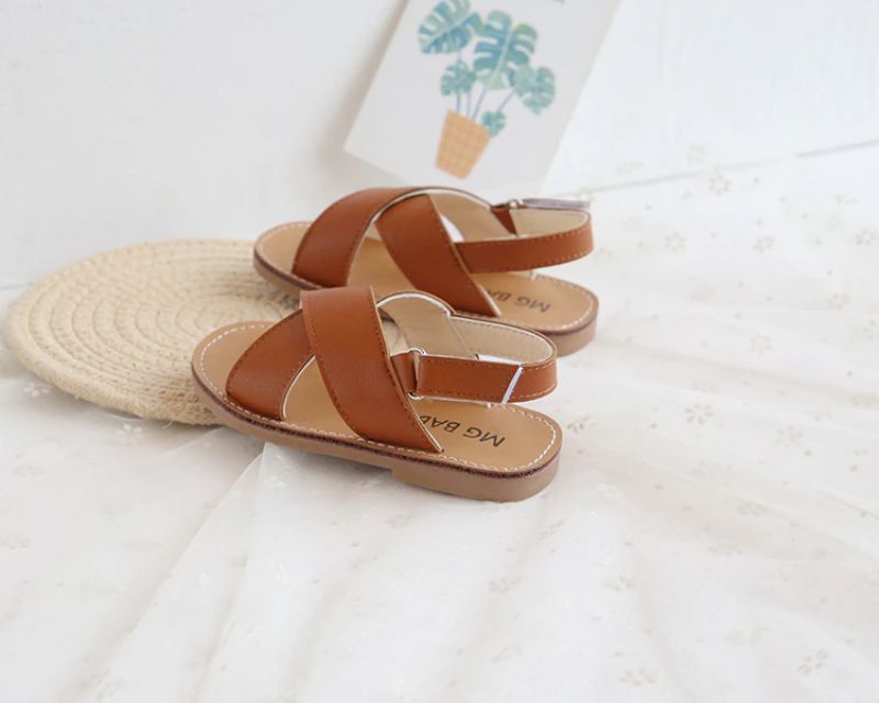 Enola Meisjes Casual Sandaal - Bruin