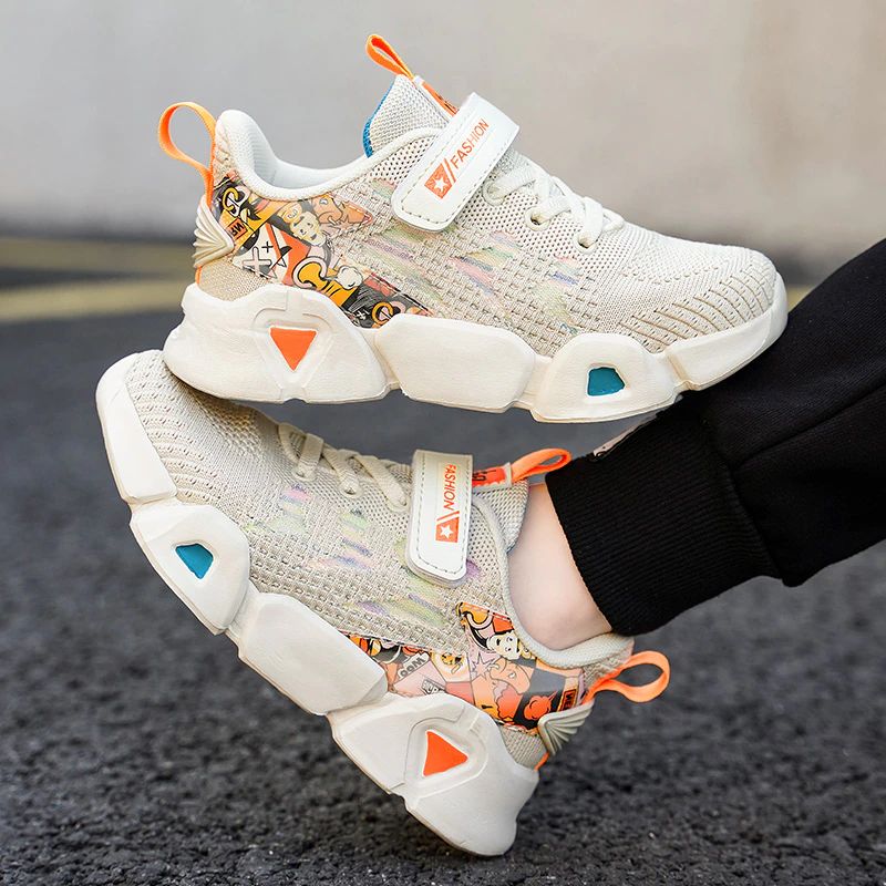Enrique Jongens Fashion Sneaker - Zwart
