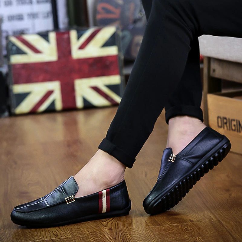 Enzo Heren Loafers Vrijetijdsschoenen - Zwart