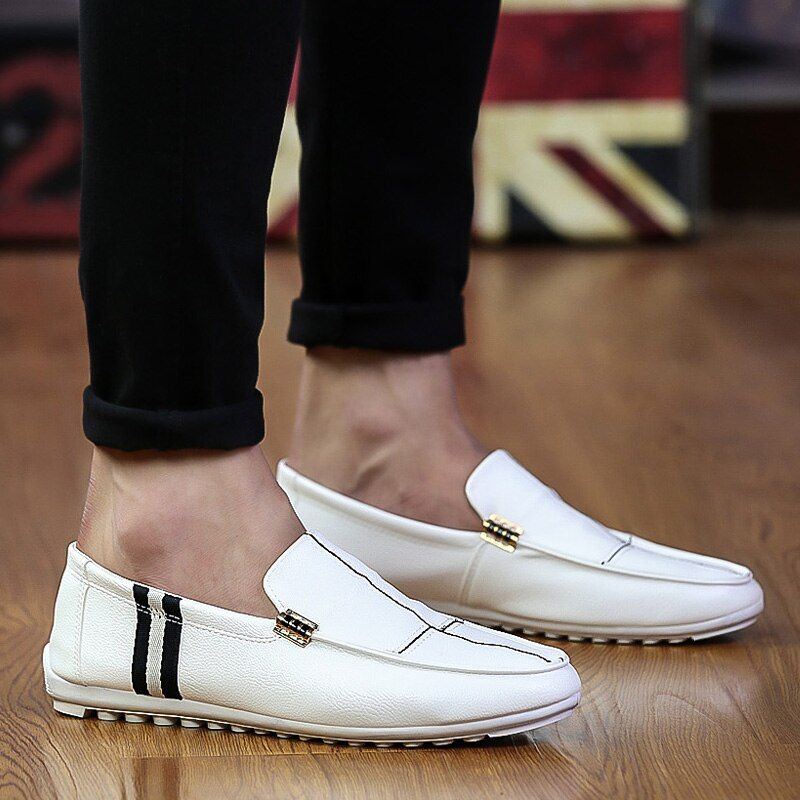 Enzo Heren Loafers Vrijetijdsschoenen - Zwart