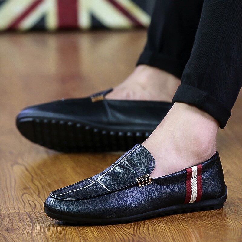 Enzo Heren Loafers Vrijetijdsschoenen - Zwart