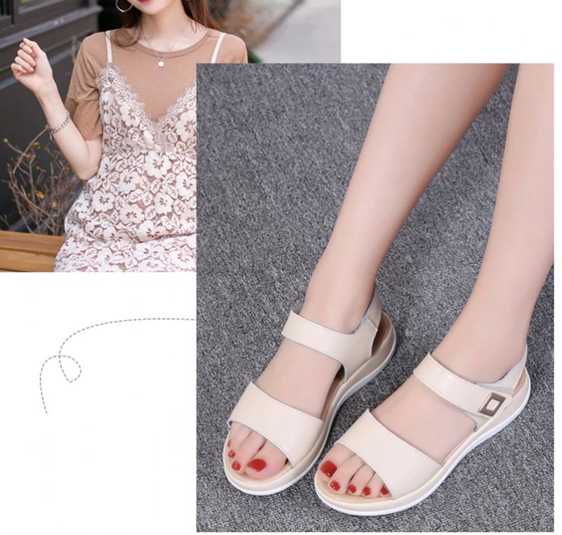 Eride Dames Sandalen - Beige