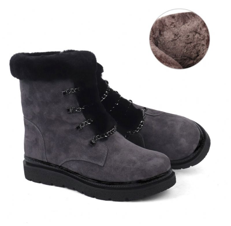 Erminda Boots Enkelhoogte - Grijs