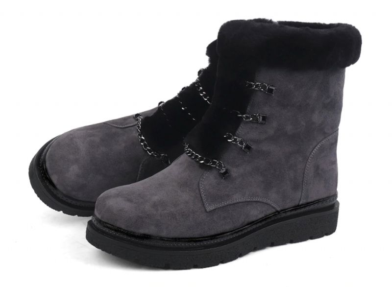 Erminda Boots Enkelhoogte - Grijs
