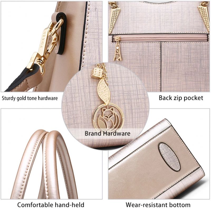 Erminia Dames Handtas - Roze