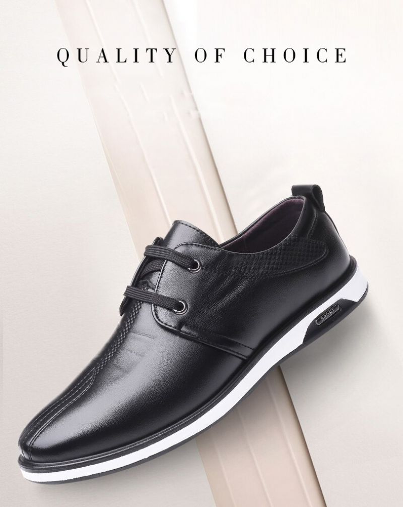 Ernest Heren Casual Schoenen - Zwart