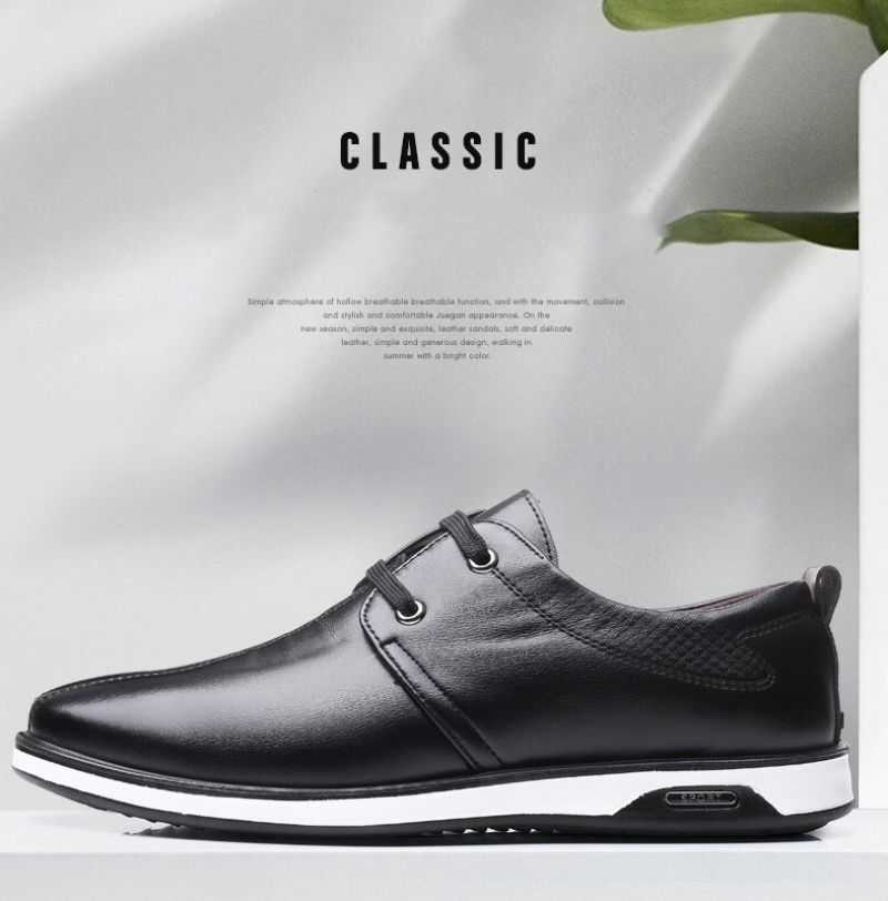 Ernest Heren Casual Schoenen - Zwart