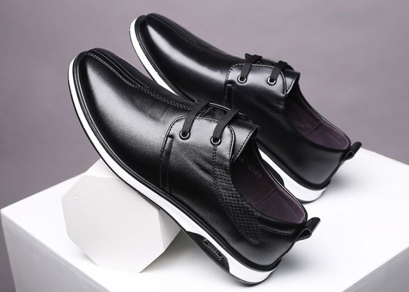 Ernest Heren Casual Schoenen - Zwart