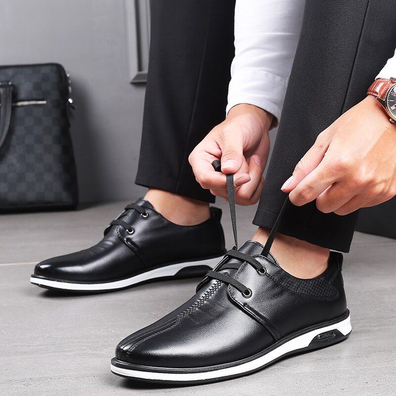 Ernest Heren Casual Schoenen - Zwart