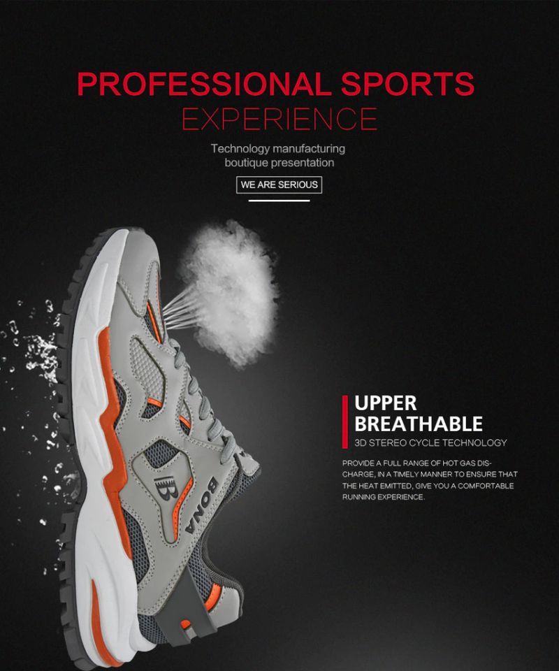 Erwin Heren Hardloopschoenen - Grijs