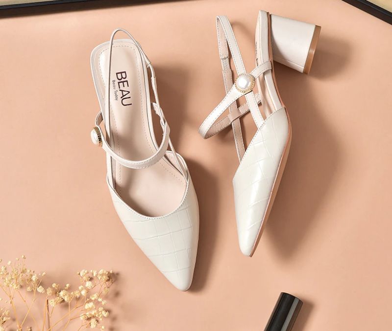 Esmeralda Dames Hoge Hak Pumps Schoenen - Zwart