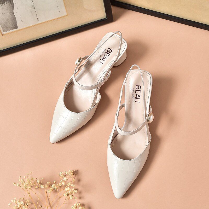 Esmeralda Dames Hoge Hak Pumps Schoenen - Zwart