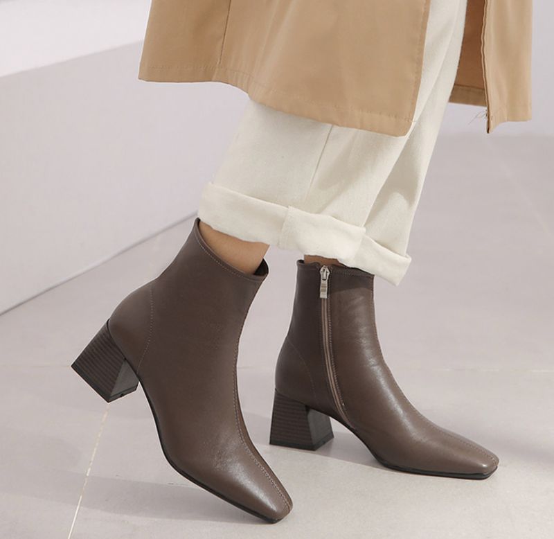 Esquivel Booties Enkelhoogte - Bruin