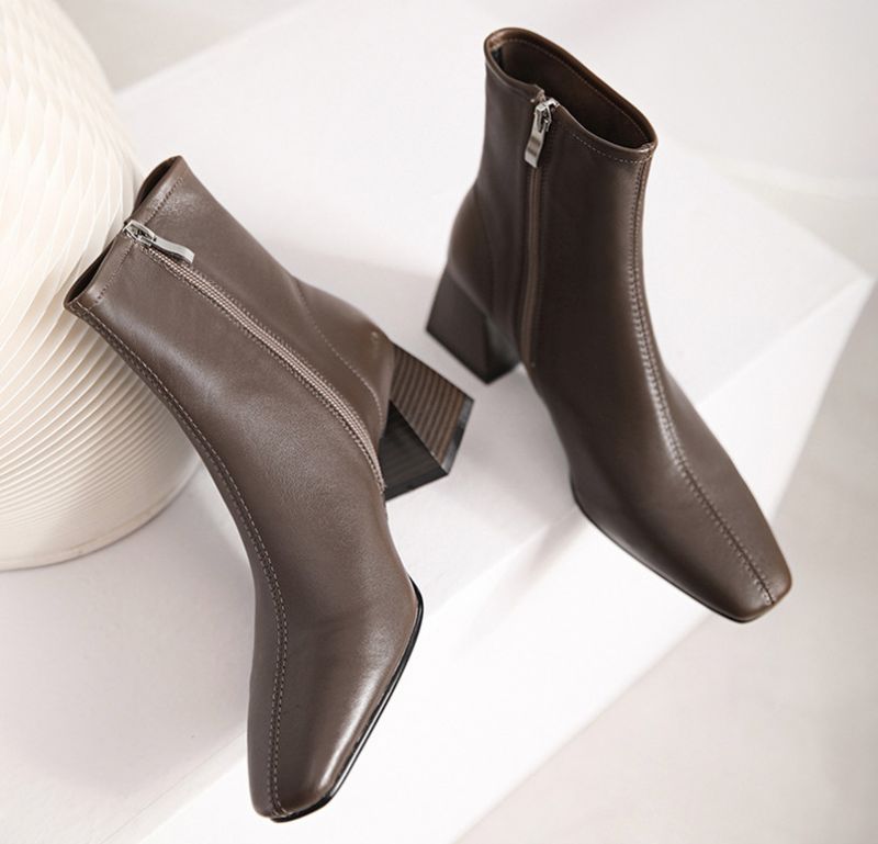 Esquivel Booties Enkelhoogte - Bruin